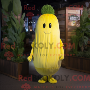 Mascot character of a Lemon...