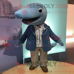 Mascot character of a Brown...
