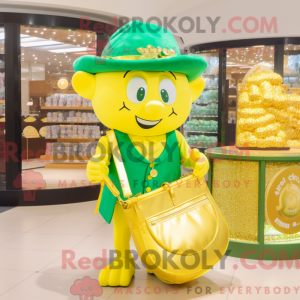 Mascot karakter van een...