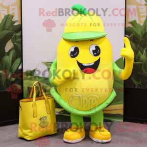 Mascot character of a Lemon...