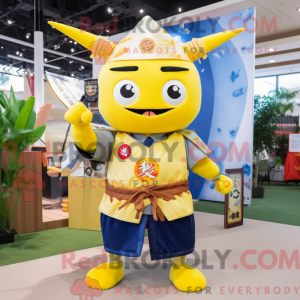 Personnage mascotte d un...