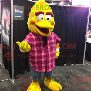 Mascot karakter van een...