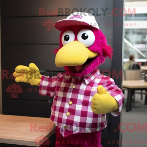 Postava maskota Magenta...