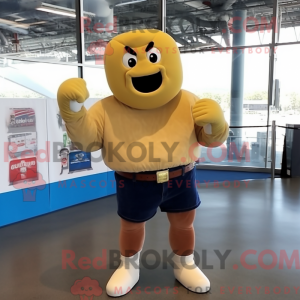 Personnage mascotte d un...
