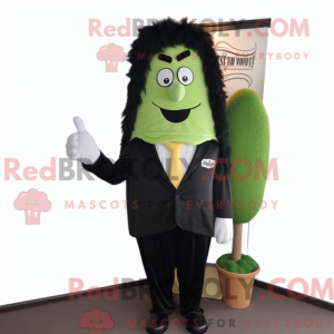 Mascot character of a Olive...