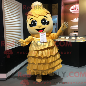 Mascot character of a Gold...