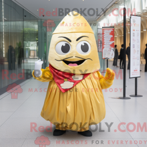 Mascot character of a Gold...