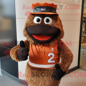 Mascot karakter van een...