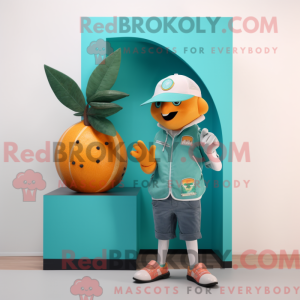 Mascot karakter van een...
