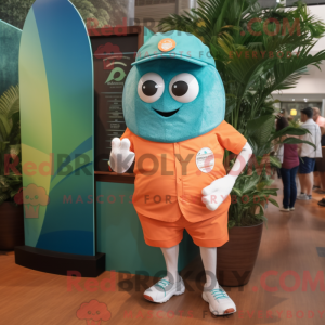 Mascot karakter van een...