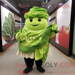 Mascot character of a Lime...