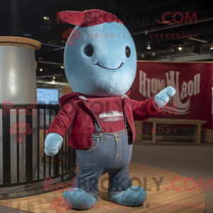 Personagem de máscara de um...