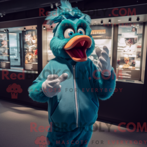 Mascot karakter van een...