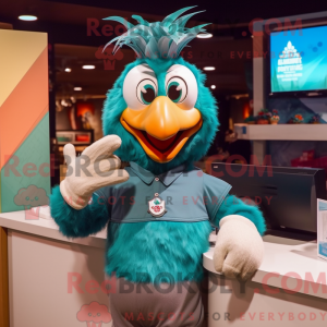 Maskot karakter af en...