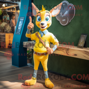 Personnage mascotte d une...