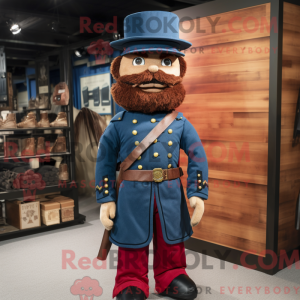 Mascottefiguur van een...