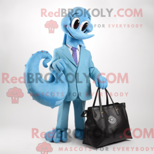 Postava maskota Sky Blue...
