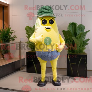 Mascot character of a Lemon...