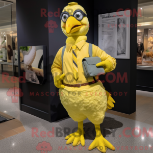 Mascot character of a Lemon...