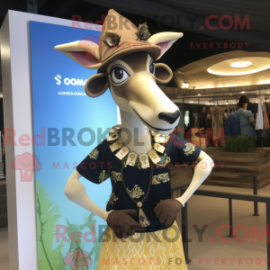 Personnage mascotte d un...