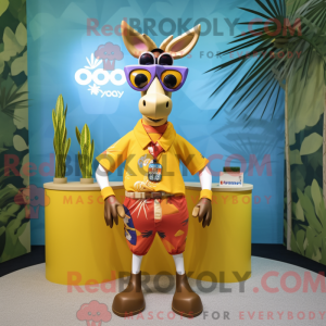 Personnage mascotte d un...