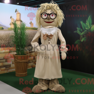 Mascottefiguur van een...