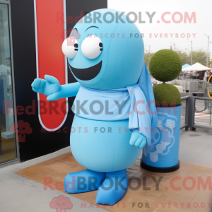 Mascot character of a Sky...