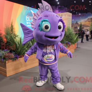 Mascot karakter van een...