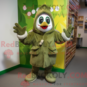 Mascot karakter van een...