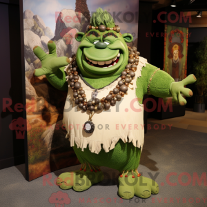 Postava maskota Olive Ogre...