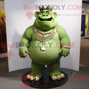 Mascot karakter van een...