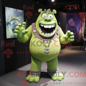 Postava maskota Olive Ogre...