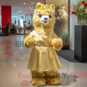 Mascottekarakter van een...