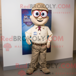 Mascottekarakter van een...