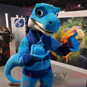Mascot karakter van een...