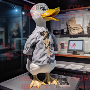 Mascottefiguur van een...