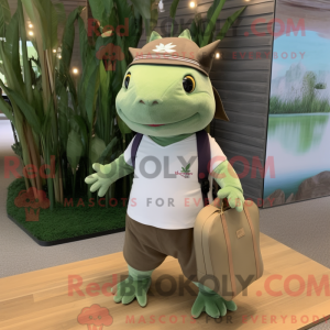 Personnage mascotte d un...