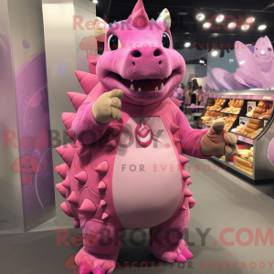 Personagem de máscara de um...