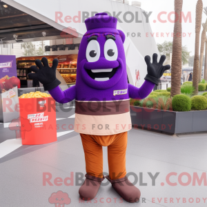 Mascot karakter van een...