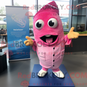 Mascot karakter van een...