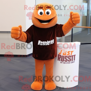 Mascot karakter van een...