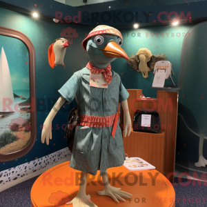 Mascot karakter van een...