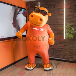 Mascot karakter van een...