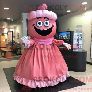 Máscara de lasanha rosa...