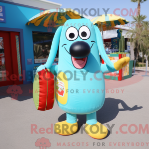 Mascot character of a...