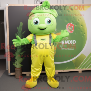 Mascot karakter van een...