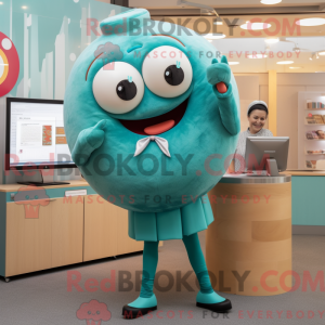 Mascottekarakter van een...