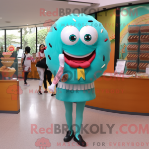 Mascottekarakter van een...