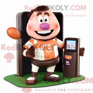 Mascot character of a Peach...