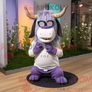 Personaje mascota de un yak...